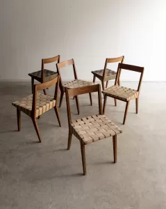 Conjunto de Seis Cadeiras '666'