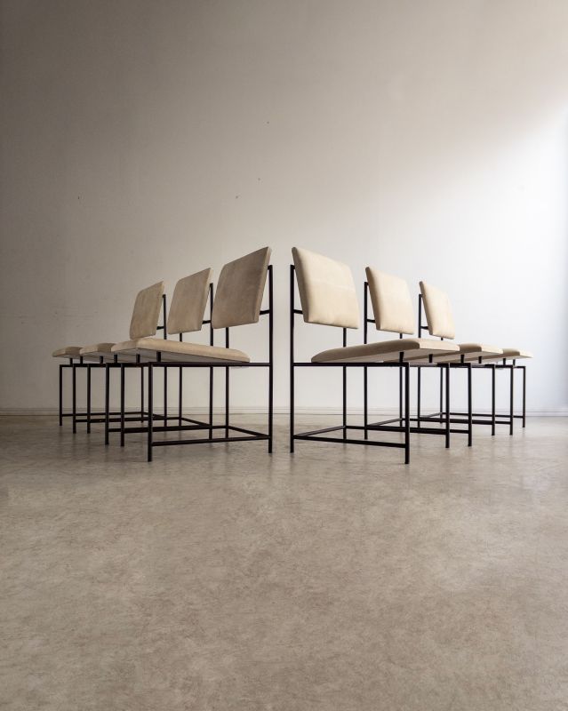 Conjunto de 6 Cadeiras Estruturais