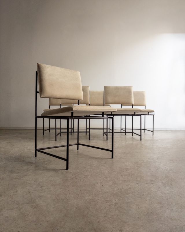 Conjunto de 6 Cadeiras Estruturais