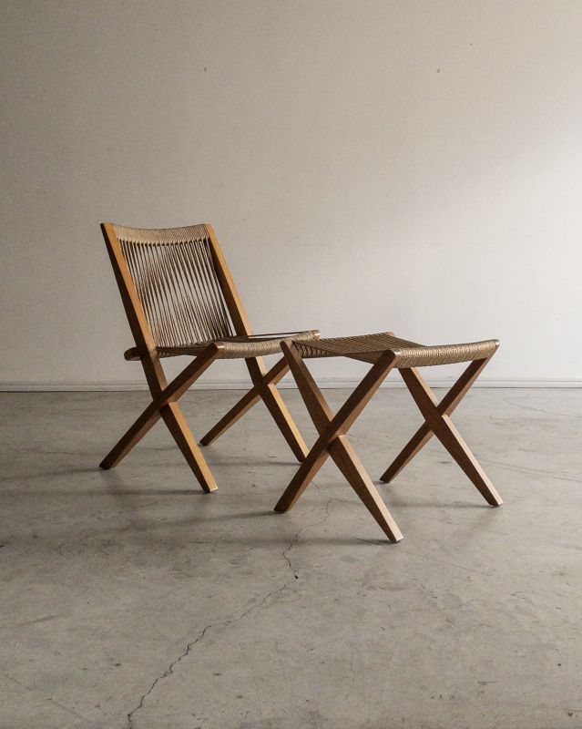 Poltrona Luiza Com Banqueta