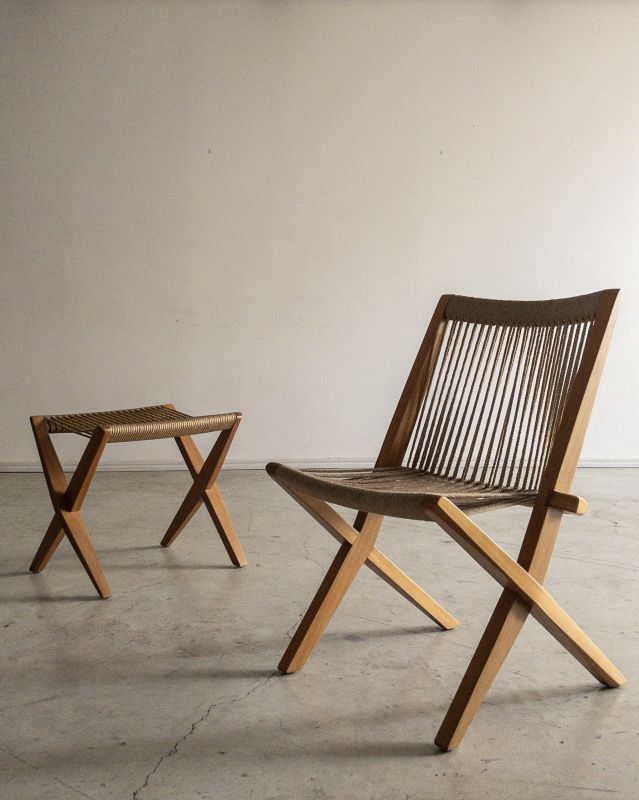 Poltrona Luiza Com Banqueta