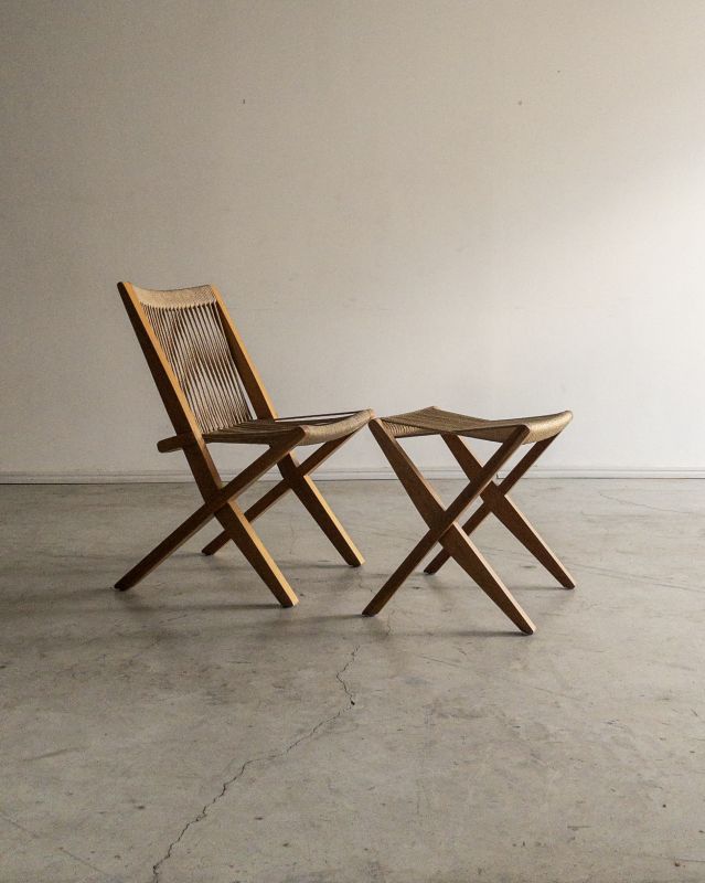 Poltrona Luiza Com Banqueta