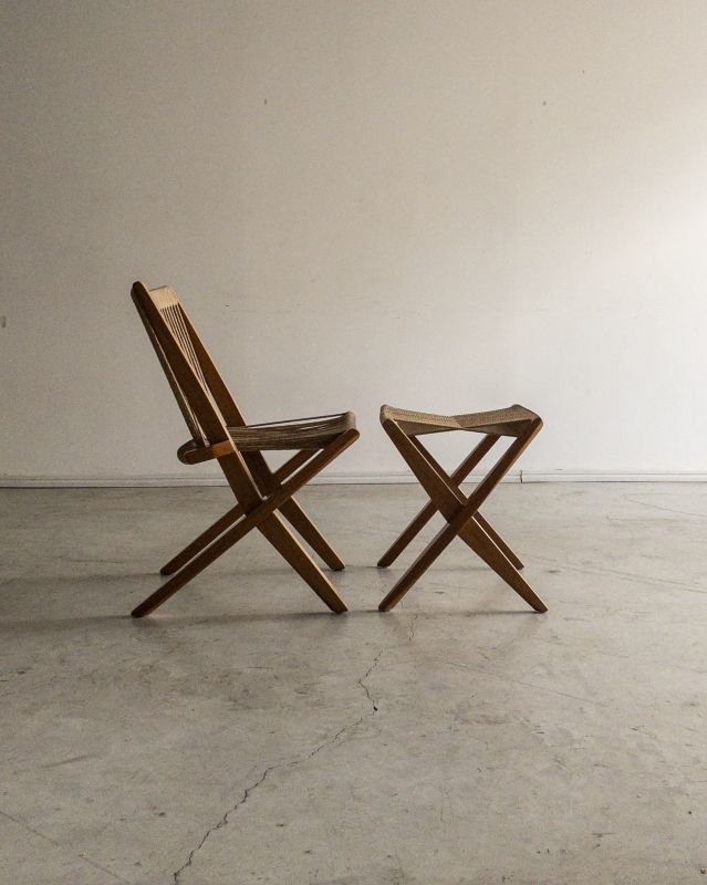 Poltrona Luiza Com Banqueta