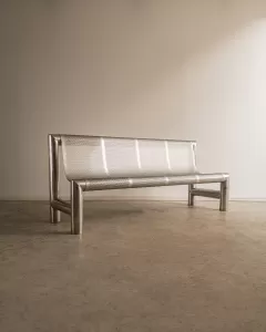Sofá Cromado. Linha Pausa.